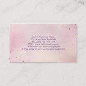 トリプルムーンマンダラオーナメント 名刺 (裏面)