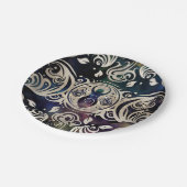 トリプルムーン女神ムーンライトパープル#1 ペーパープレート (アングル)