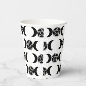 トリプルムーン女神星形五角形ペンタグラムパーティー 紙コップ (右)