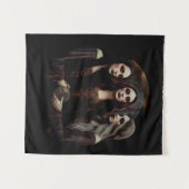 トリプルムーン女神 タペストリー (正面(横))