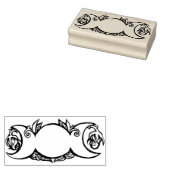 トリプルムーン開花異教のウィッカ信者記号moonchild ラバースタンプ (押印)