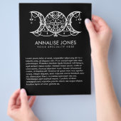 トリプルムーン - トリプル女神の装飾 チラシ (手)