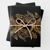 トリプルムーン – トリプル女神オーナメント ラッピングペーパーシート (インサイチュ)