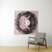 トリプルムーン – トリプル女神 – 優しいフローラ タペストリー (インサイチュ(横))