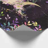 トリプルムーン – トリプル女神 – 水彩 ラッピングペーパー (角)