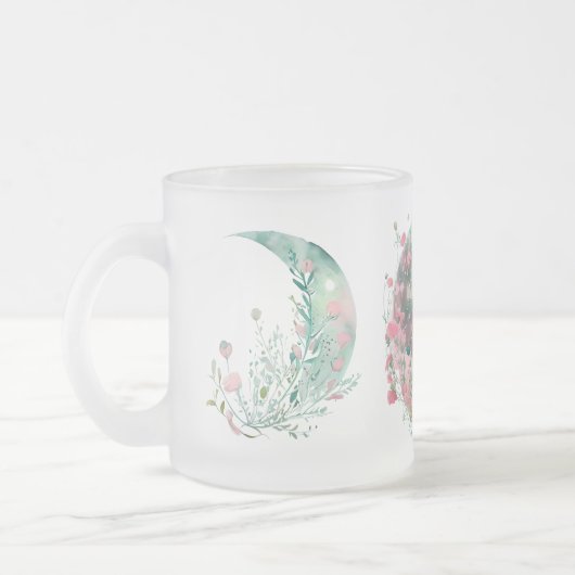 トリプルムーン フロストグラスマグカップ (左)