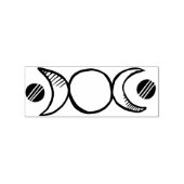 トリプルムーン ラバースタンプ (インプリント)