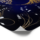 トリプルムーン – 生命の木のオーナメント ポスター (角)