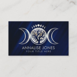 トリプルムーン – 生命の木オーナメント名刺 名刺