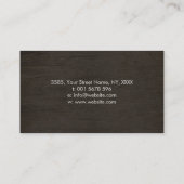 トリプルムーン – 生命の木オーナメント名刺 名刺 (裏面)