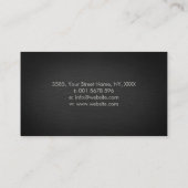 トリプルムーン – 生命の木オーナメント名刺 名刺 (裏面)