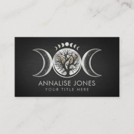 トリプルムーン – 生命の木オーナメント名刺 名刺