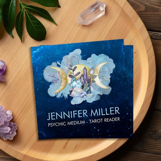 トリプルムーン – 癒しの結晶ネブラスカイ スクエア名刺