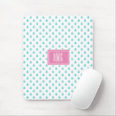 トリプル名門私立校風の航海のモノグラム マウスパッド (マウス)