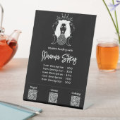 トリプル女神ヘカテ黒と白の価格表 台座サイン (インサイチュ)