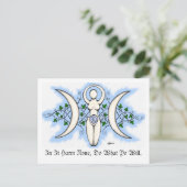 トリプル女神ポストカード ポストカード (スタンド正面)