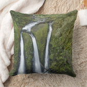 トリプル滝、コロンビアリバー峡谷 クッション (ブランケット)