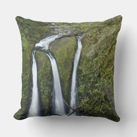 トリプル滝、コロンビアリバー峡谷 クッション (正面)