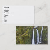 トリプル滝、コロンビアリバー峡谷 名刺 (正面/裏面)