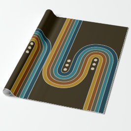 トリプル紙の折り返し – ブラウン ラッピングペーパー