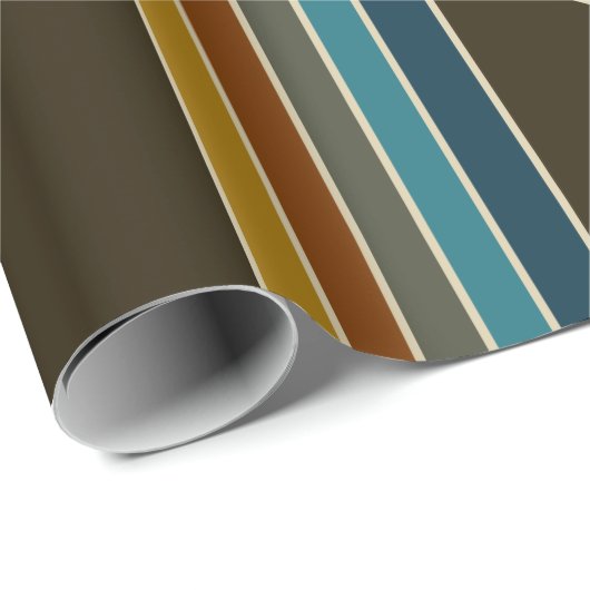 トリプル紙の折り返し – ブラウン ラッピングペーパー (ロールコーナー)