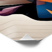 トリプル脅威アフリカ系アメリカ人ブラックウィメンアート ポスター (コーナー)