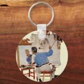 トリプル・セルフ・ポートレート キーホルダー (正面)