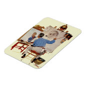 トリプル・セルフ・ポートレート マグネット (左側)