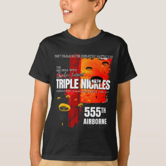 トリプル・ニクルズ 555パラシュート大隊 スモークジャンパー Tシャツ