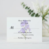 トリプル パープル アイリス 出欠カード (スタンド正面)