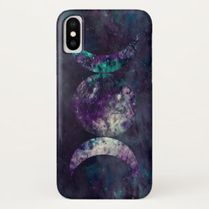 トリプル・ムーン・ゴッデス・ルナ・ユニバース iPhone X ケース