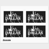 トリプルD (ダラス、テキサス州) 長方形シール (シート)