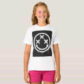 トリプルXアイ・グラフィティスマイル Tシャツ (正面フル)