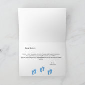 トリプレットありがとうあいさつカード 案内状 (内部)