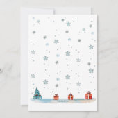 トリプレットガールズクリスマスバースデーパーティー 招待状 (裏面)