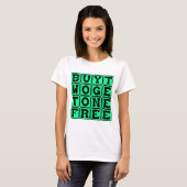 トリプレット妊娠中 Buy Two Get One Free Tシャツ (正面フル)