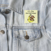 トリプレット2nd - 2人の男の子/1人の女の子Tシャツ 缶バッジ (インサイチュ)