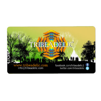 トリベデルのレコードのステッカーラベル ラベル