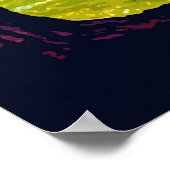 トリベルグim Schwarzwald、黒い森からの眺め ポスター (角)