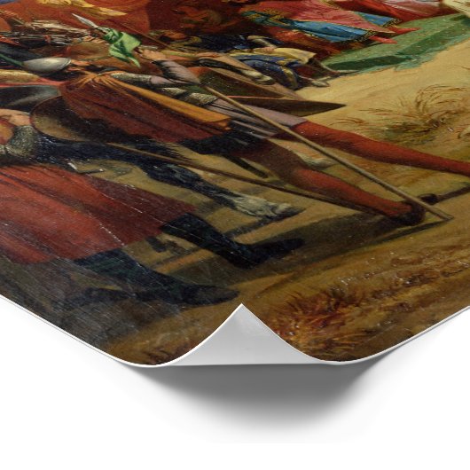 トリポリの服用、1842年4月1102日 ポスター (角)