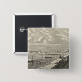 トリポリの眺め 缶バッジ (正面&裏面)