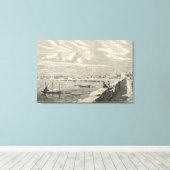 トリポリ表示 キャンバスプリント (インサイチュ (ウッドフロア))