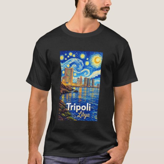 トリポリ リビア 長袖 Tシャツ (正面)