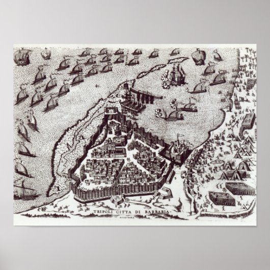トリポリ、C.1550 | ポスター (正面)