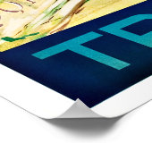 トリポリLibiaリビアAfrica Vintage Travel ポスター (角)