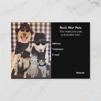 トリマーのカード 名刺