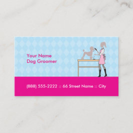 トリマーの名刺3.5"のx 2.0"、100パック後をつけて下さい 名刺