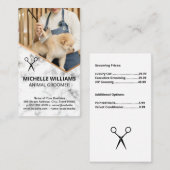 トリマーシェービングドギー 名刺 (正面/裏面)