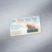 トリマーシェービングドッグファー マグネット名刺 (インサイチュ)