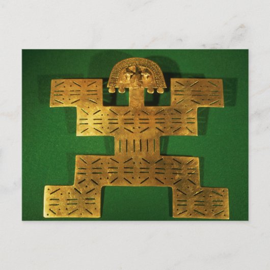 トリマ地域の胸飾り ポストカード (正面)